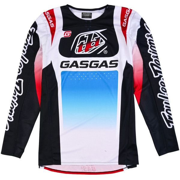 Troy Lee Designs Troy Lee Designs SE PRO GasGas Fumes Jersey Black/White